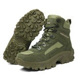 Breakj Seasons Military Boots Special Forces Climbing Boots Outdoor Waterproof High-Top Desert Boots Tactical Boots Large Size Military Shoes Men's