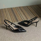 Breakj Women's Spring And Summer Light-Mouthed Wedding Shoes Large-Size Fashion Nude Small Scent Wind And Bag Head V
