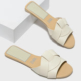 Breakj Large Size 2025 Summer New Fashion Lady Flat-Bottomed Slippers African