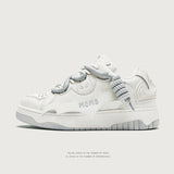 Breakj Shoes Bat Series Thick Soles High White Board Shoes Men's Fashion Shoes Men's Fashion Shoes Men's And Women's Shoes Small White