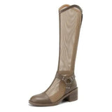 Hollow High Heels Women Cool Boots Sandals Sexy Knee High Shoes Summer Dress Fashion Breathable Pumps Zapatillas De