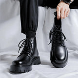 Breakj Men's Summer Hework Leather Boots
