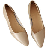 Heel Women's Shoes Spring 2023 New Thick Heel Soft Leather Shoes Soft Sole Four Seasons Shoes Simple Shallow Single