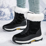 Cotton Boots Outdoor Women With Thick Thick Snow Boots Large Size Women's