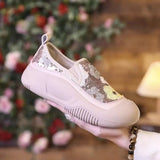 Casual Shoes Female 2024 Spring Autumn New Korean Version Fashion Lazy People A Foot Pedal Sports Women's Shoes A