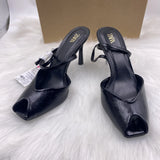 Breakj Home 2025 Summer New Fish Mouth Sandals With Coarse Heel Toe Sandals
