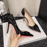 Breakj Pure Lusty Design High Heels Spring And Summer New Personality Small Finger High-Point Fine Heel Single