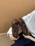 Breakj JIABAO Retro Round Head Light Moutes Soft-Skinned Soft-Skinned Flat-Bottomed Bean Bean-Bean