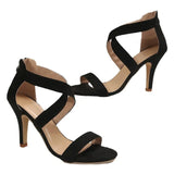 Breakj Heel Sandals Women's Shoes Summer 2024 New Waterproof Table Sexy Fish Mouth Summer Hate Sky High Heel Female