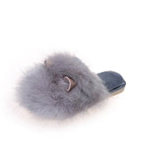 Cotton Slippers 2023 Lovely Ears Home Hair Slippers Women's Autumn And Winter New Large Size Cotton Warm