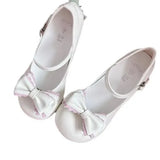 Breakj Princess Wind Lolita Shoes Round Head Bow Lo Shoes 2025 New Daily Sheel Mary Cherish