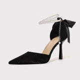 Breakj Jane High-Heeled Women Hollow Sharp Tip Sheel 2025 New Summer Strap Fashion High-End Nude
