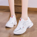 Breakj Dad Shoes Women In The Super Fire 2023 Autumn New Korean Version Of Fashion Leisure Sports Small White Shoes Breathable Net