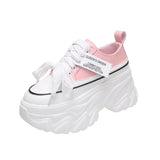 Breakj Spring And Autumn Father Shoes Female Net Red Platform Casual Sports Shoes Korean Version With Students Running Fashion Sports