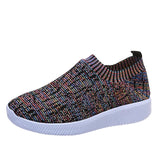 Sports Running Flying Weaving Shoes For Men And Women's New Sports Shoes Korean Version Of Shallow Casual Women's