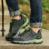 Breakj Outdoor Hiking Shoes Low-Top Couples Leisure Sneakers Hiking Cross-Country Shoes Large Size Men's And Women's