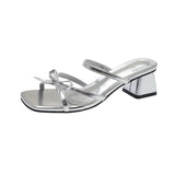 Breakj Bow Temperament Fairy Shoes Summer New High Value Daily Elegant Increase Thin