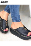 Shoes For Women Open Toe Beige Heeled Sandals Med 2023 Women's Summer Heels Clogs Wedge Large Size Comfort Block