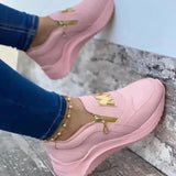 Large-Size Summer European Station Solid Color Artificial PU Low-Top Viscose Shoes Round Head Fashion Single