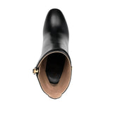 Breakj Winter New Round Head Thick With Super High Heel Waterproof Platform Side Zipper Fashion Show Plus Size Women's