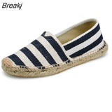 Mens Espadrilles Mannen Patchwork Slip Op Zomer Schoenen Mannen Loafers Ademend Outdoor Shoes Comfort Summer Sneakers