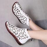 Summer Sandals Women's Breathable Hole Flat Soft Non-slip Comfortable Shoes Sandalias De Mujer