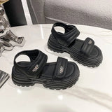 Breakj Summer New Women's Thick-Soled Magic Sticky Fashion Casual Beach