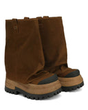 Breakj Sales Of Retro Thick-Bottomed Knight Boots Women's 2025 New Autumn Slim Height Trouser Tube Fashion