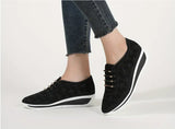 Breakj New Spring Comfortable Single Shoe Women's Slope Heel With Casual