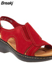 Summer Comfort Shoes of Women Fashion Peep Toe Casual Wedge Sandals Women's Plus Size 43 Platform Ladies