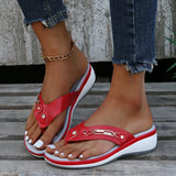 Breakj New Metal Buckle Beach Slippers Women's Casual Sandals