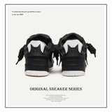 Breakj Shoes Cool Bat Small Black Shoes Youth Casual Bread Shoes Low-Top Shoes Trendy Shoes Men's Shoes Men's Shoes Men's Shoes Men's And Women's
