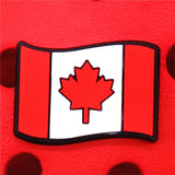 Crock Charms Accessories PVC Shoe Croc Buttons Sandals Charm Decoration Turkey Mexico Lsrael Netherlands Flag