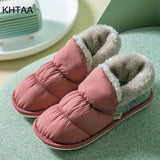 Soft Slippers Home Comfortable Women Shoes Indoor Bedroom Winter Female Footwear 2021 Slip on Cotton Flats Ladies