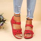 Breakj New Large-Size Lady Slope And Thick-Soled Sandals Fish Mouth With Casual