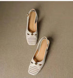 Breakj Luxury Small Retro 2025 Summer New Women's Head Sandals Wearing Front Sandals