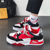 Breakj Men's Shoes 2025 New Niche High-Thick And Thinable Board Shoes Men's Thick-Bottomed Sports Casual Fashion