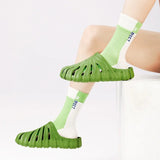 Slides for Men Summer Women Outdoor Slippers Eva Soft Forest Camping Trend Unisex Slides Beach Shoes Home