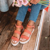 New Summer Women Golden Sandals Platform Heels Cross Strap Ankle Lace Peep Toe Beach Party Ladies Shoes Zapatos