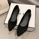 Breakj Leopard-Print Soft-Bottomed Velvet Shoes Women 2025 New Flat Velvet Flat For Good Things Shallow Mouth Comfortable Single