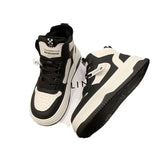 Breakj Shoes Women Plus Velvet Warm Thick-Soled Shoes 2025 Winter New Korean Version Of Casual Sports Shoes
