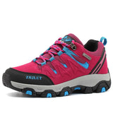 Breakj Men's And Women's Shoes Hiking Shoes Autumn And Winter Low Outdoor Hiking Cross-Country Shoes Wear-Resistant And Slippery Large-Size Tourism