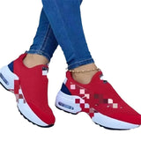 Breakj New Fall 2024 Plus-Size Round Head Thick Bottom Fly Woven Letters Embroidered Color Casual