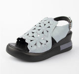 New Korean Version Of Sports Sandals Women Wear Summer One-Line Buckle Belt Women's Shoes Casual Platform Soft Platform Sandals