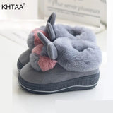 Soft Slippers Home Comfortable Women Shoes Indoor Bedroom Winter Female Footwear 2021 Slip on Cotton Flats Ladies