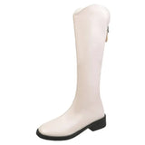 Cowboy Boots Women But Knee Boots Autumn Winter New Thin Long Martin Boots High Boots Knight