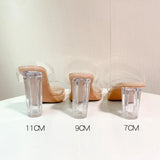 Breakj Slippers Women 2025 Summer New Word With PVC Wearing Fashion Crystal And Slippers